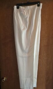 Talbots Women's Cream Straight Leg Pants